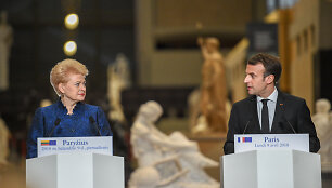 Prezidentė Orsė muziejuje Paryžiuje kartu su Prancūzijos, Estijos ir Latvijos Prezidentais atidarė parodą