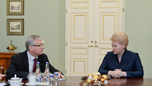 Rimantas &Scaron;adžius ir Dalia Grybauskaitė