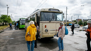 Ekskursija troleibusų parke