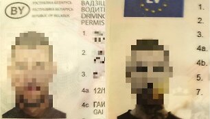 Vairuotojo pažymėjimo klastotė