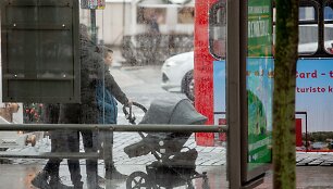 Į Vilnių grįžta lietingi orai