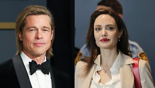 Bradas Pittas ir Angelina Jolie / „Scanpix“ nuotr.