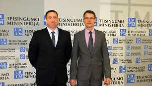 Mindaugas Zaikauskas ir Elvinas Jankevičius