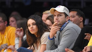 Mila Kunis ir Ashtonas Kutcheris