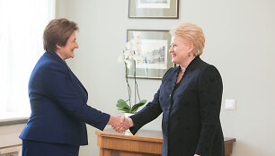 Dalia Grybauskaitė ir Loreta Graužinienė