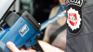 Kelių policijos reidas, nukreiptas prie&scaron; greičio mėgėjus