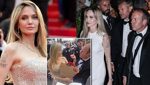 Angelina Jolie Kanų kino festivalyje
