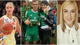 Laura Svarytė, Vilmantas Bagdanavičius ir Ieva Kazlauskaitė bei Dovilė Saurazaitė