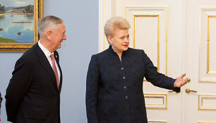 Jamesas Mattisas ir Dalia Grybauskaitė