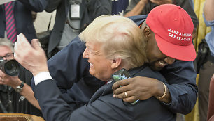 Kanye Westas ir Donaldas Trumpas