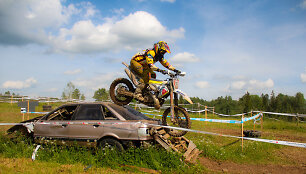 &bdquo;Enduro Rally&ldquo; etapas Latvijoje