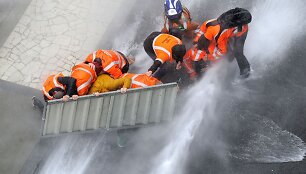 Protestas Briuselyje 