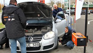 Automobilių tikrinimo kampanija „Nustebink žiemą!“