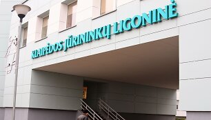 Klaipėdos Jūrininkų ligoninėje lankosi FNTT pareigūnai.