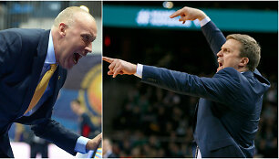 Rimas Kurtinaitis ir Dainius Adomaitis