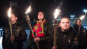Tautininkų eisena &bdquo;Vilnius mūsų buvo ir bus&ldquo;