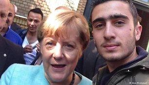 A.Modamani asmenukė su Vokietijos kanclere A.Merkel