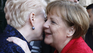 Dalia Grybauskaitė ir Angela Merkel