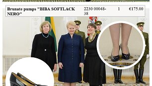 Patarėjai užsienio politikos klausimais prezidentei reikalingi tam, kad pirktų jai batelius?