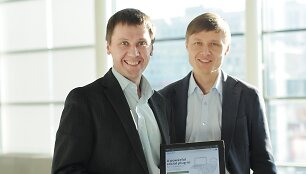 Tautvydas Strazdas ir Andrius &Scaron;iaudinis pinigų idėjai nutarė surinkti minios finansavimo plaftofrmoje &bdquo;Seedrs&ldquo;