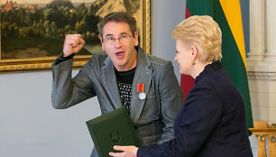 Marijus Mikutavičius ir Dalia Grybauskaitė