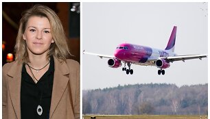 Vilija Matačiūnaitė, &bdquo;Wizz air&ldquo; lėktuvas