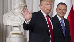 Donaldas Trumpas ir Andrzejus Duda
