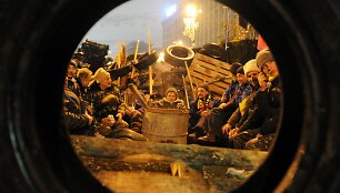 Protestuotojai Ukrainoje