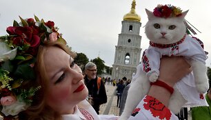 Ukrainos Nepriklausomybės dienos &scaron;ventimas