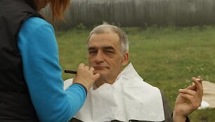 Valerijus Jevsejevas &ndash; pasiruo&scaron;imas filmavimui.