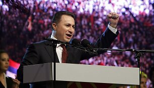Makedonijos premjeras Nikola Grujevskis