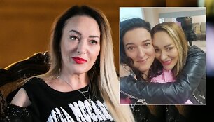 Džordana Butkutė su seserimi Andželita