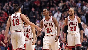 „Chicago Bulls“ įveikė čempionus