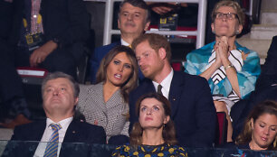 Melania&nbsp;Trump ir princas Harry