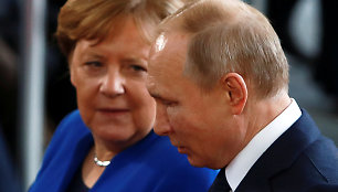 Angela Merkel, Vladimiras Putinas