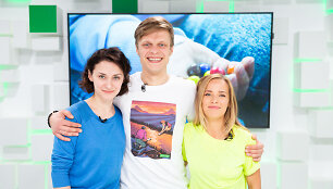 15min studijoje &ndash; pokalbis su filmo &bdquo;I&scaron;gyventi vasarą&ldquo; aktoriais