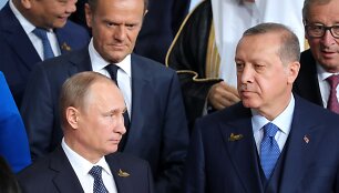 V.Putinas ir R.T.Erdoganas