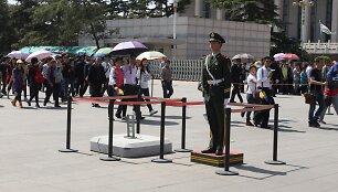 Kareivis Tiananmenio aik&scaron;tėje