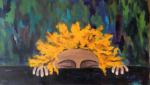 Eglė &Scaron;lapkauskienė, "Smalsu". 2018 drb. akril. 50x70