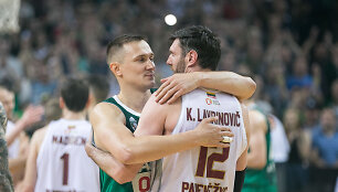 Paulius Jankūnas ir K&scaron;i&scaron;tof Lavrinovičius