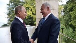 Vladimiro Putino ir Benjamino Netanyahu susitikimas Sočyje