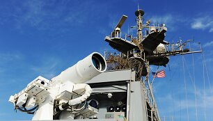 Lazerinis ginklas įrengtas JAV karo laive &bdquo;USS Ponce&ldquo;