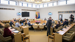 Vyriausybėje vyko ministrų posėdis ir pasitarimas