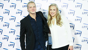 Rūta Meilutytė su broliu Margiriu