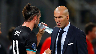 Zinedine'as Zidane'as ir Garethas Bale'as