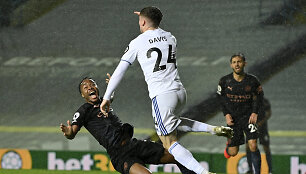 &bdquo;Leeds United&ldquo; ir &bdquo;Manchester City&ldquo; rungtynės baigėsi 1:1.