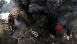 Baltarusijos kariai laikė „Raudonosios beretės“ egzaminą.