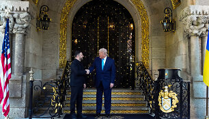 Donaldo Trumpo ir Volodymyro Zelenskio susitikimas