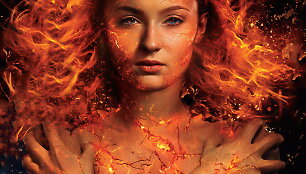 Sophie Turner filme &bdquo;Tamsusis Feniksas&ldquo;