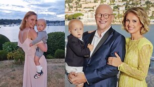 Modestos Vžesniauskaitės ir Johno Caudwello &scaron;eima